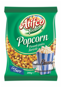 Popcorn cu sare 200g